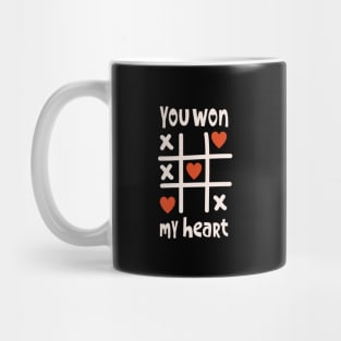 you won my heart Mug